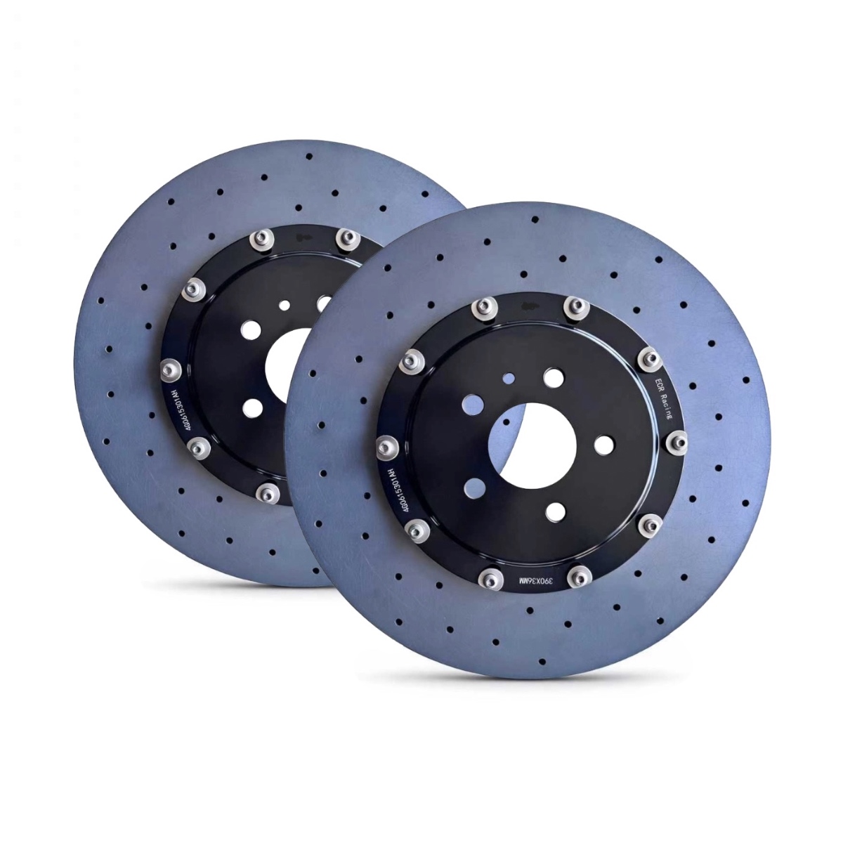 ECR Racing Carbon Ceramic Brake Disc - pair, 390x36mm